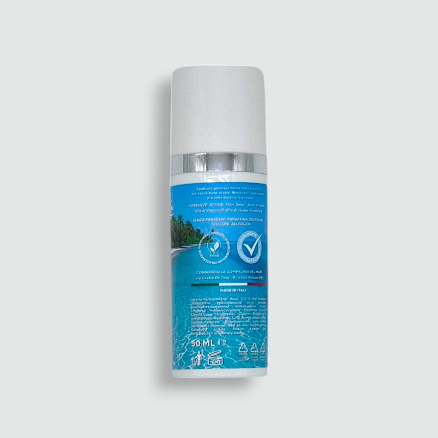 Crema solare viso anti-UV – Idratante per mare, montagna e outdoor