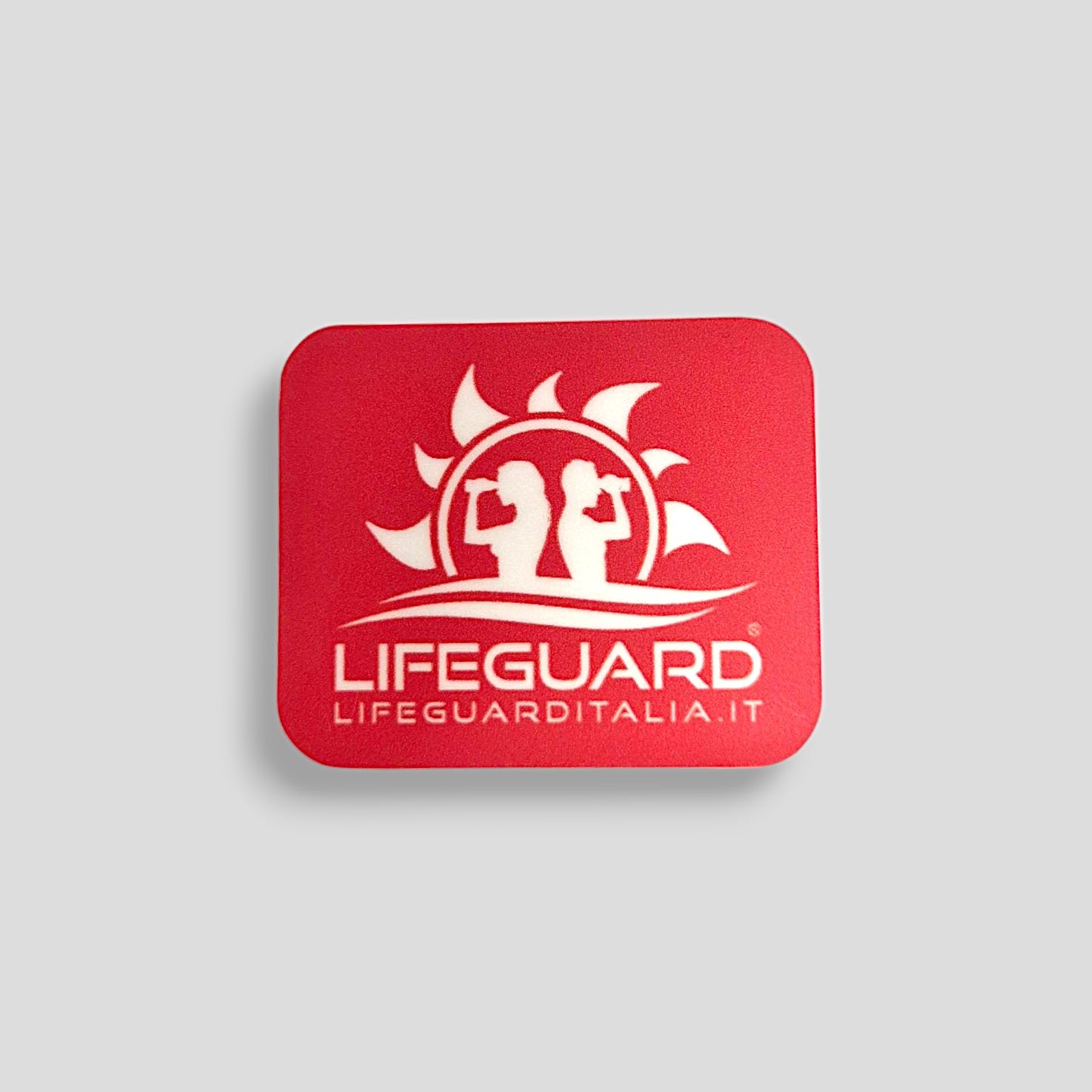 Adesivo Sticker Lifeguard bagnino di salvataggio e assistente bagnanti
