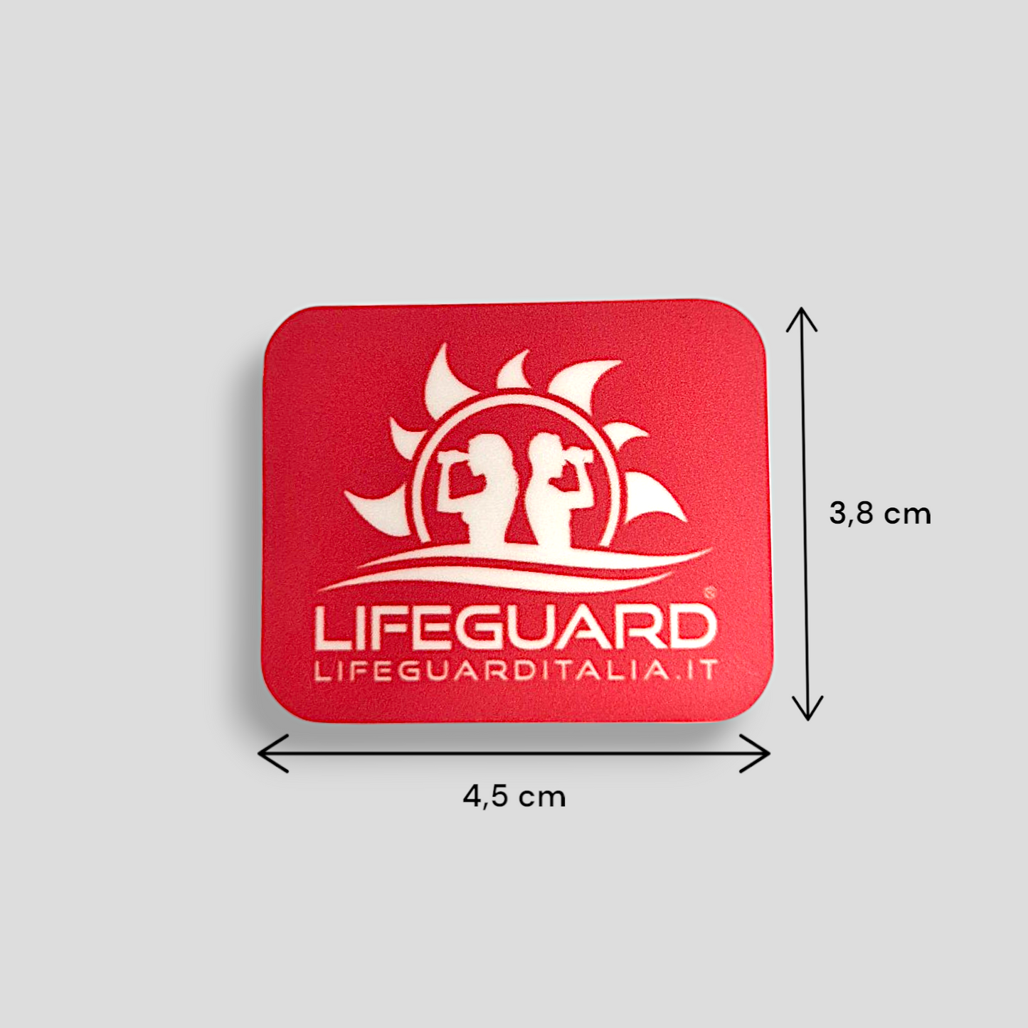 Adesivo Sticker Lifeguard bagnino di salvataggio e assistente bagnanti