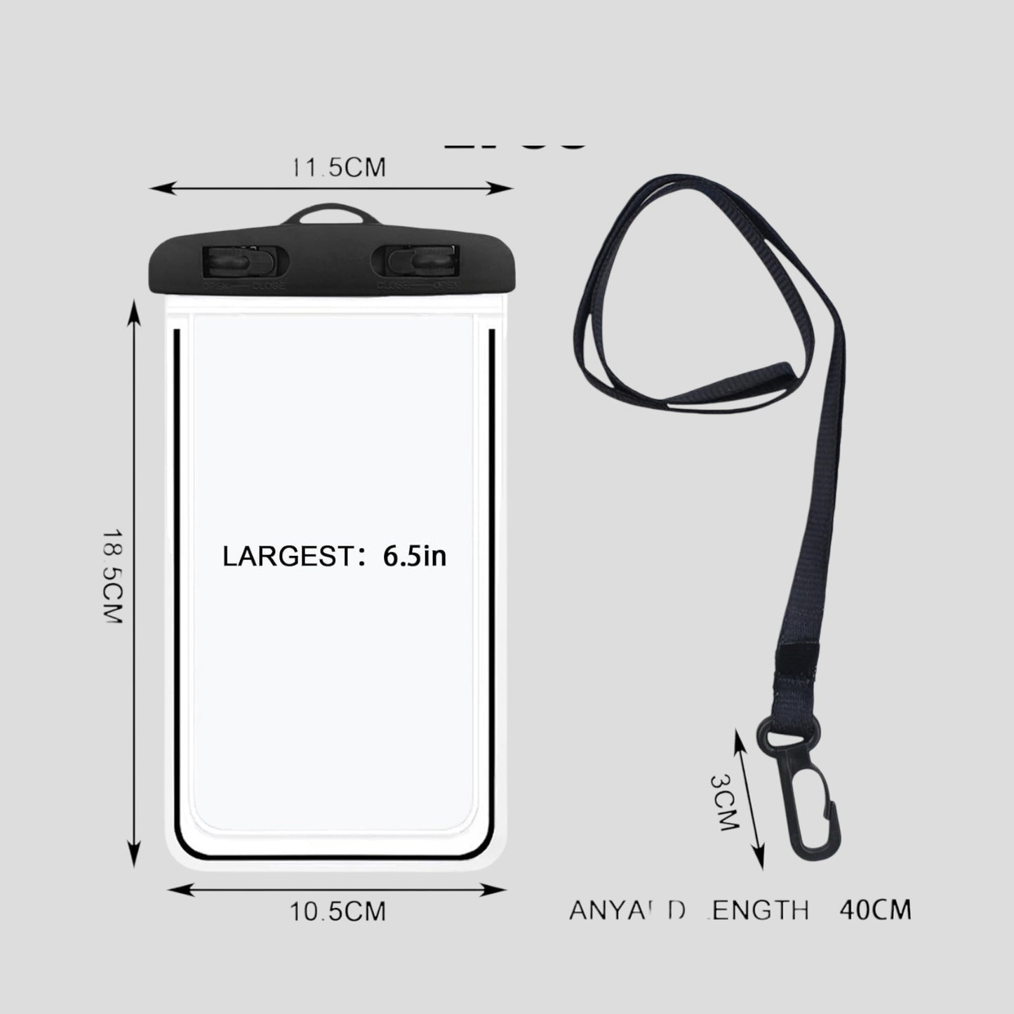 Custodia impermeabile smartphone – Cover waterproof per mare, piscina e outdoor