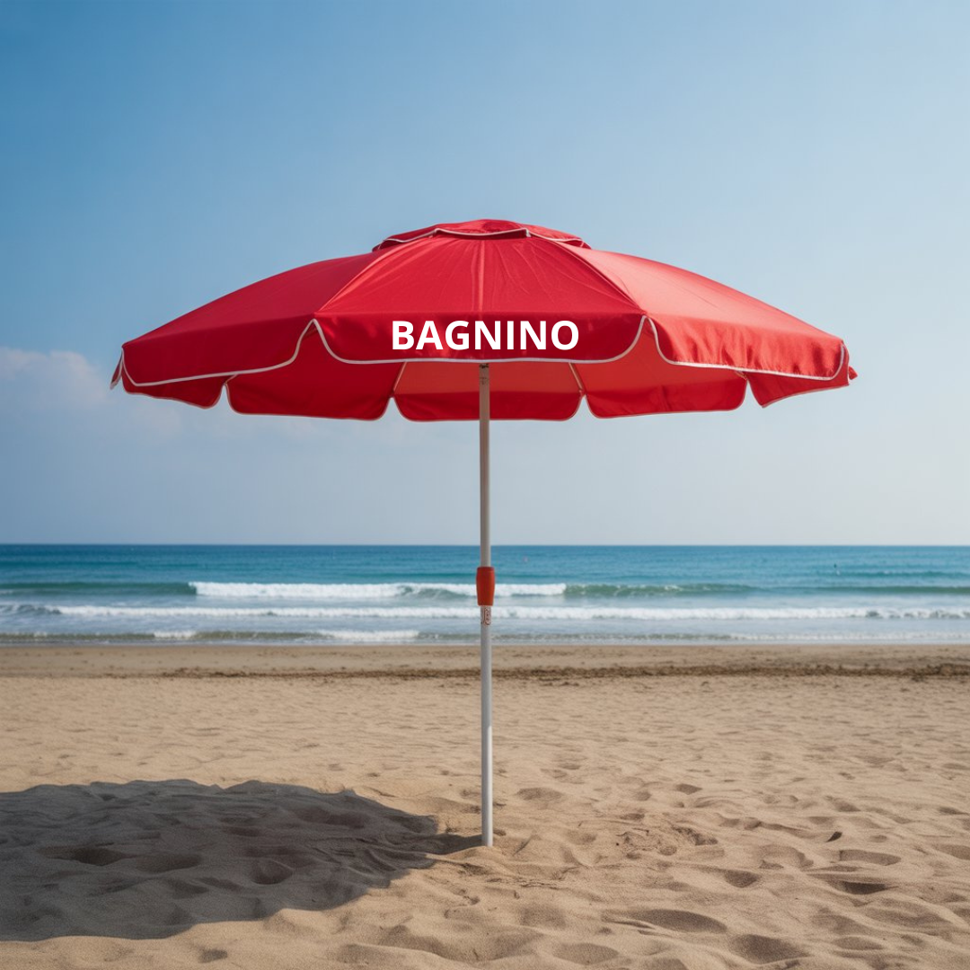 Ombrellone da Assistente Bagnanti Lifeguard – Professionale, Resistente e Visibile