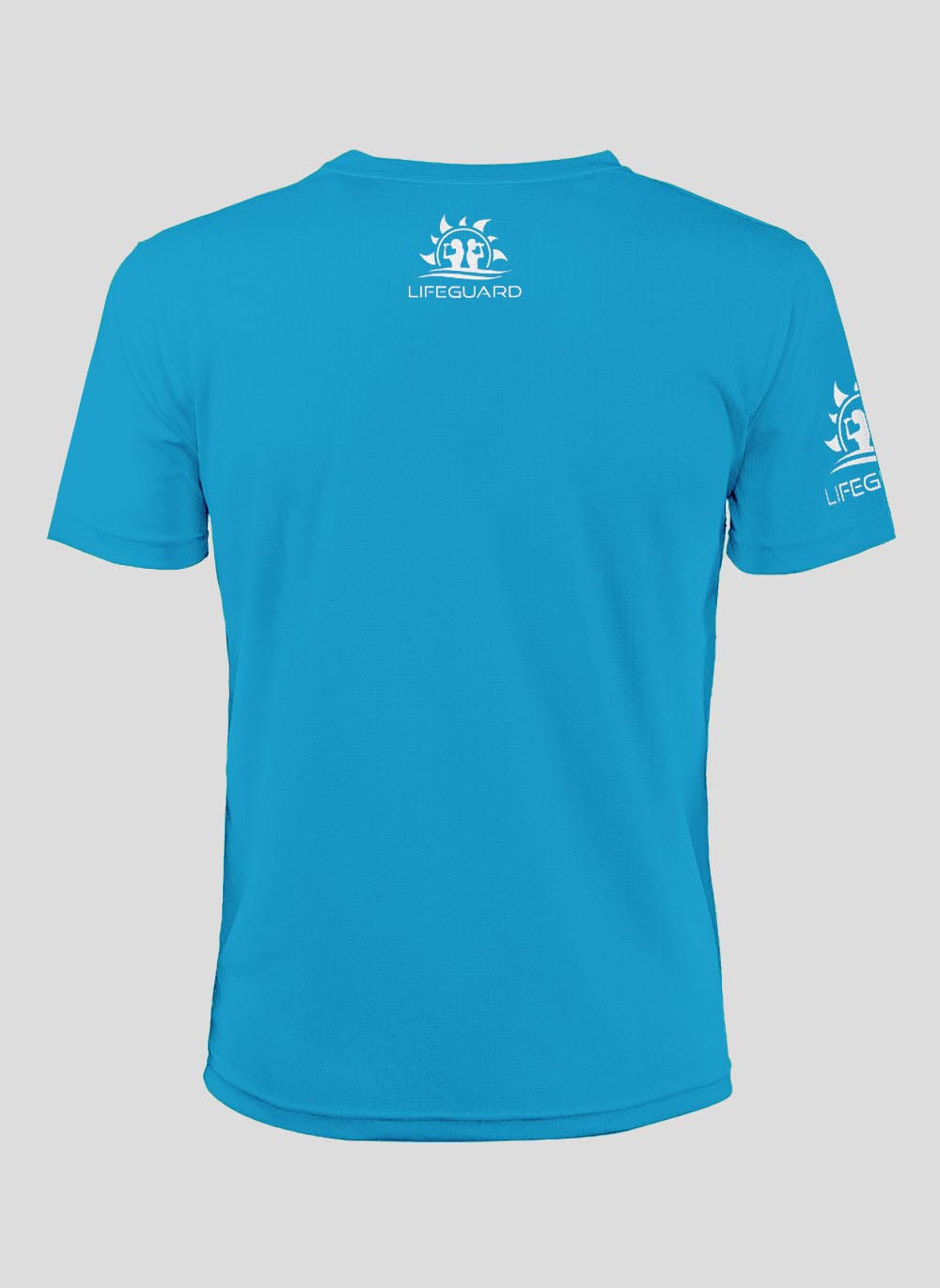T-shirt maglietta manica corta tessuto tecnico traspirante leggero per sport e tempo libero UOMO Lifeguard