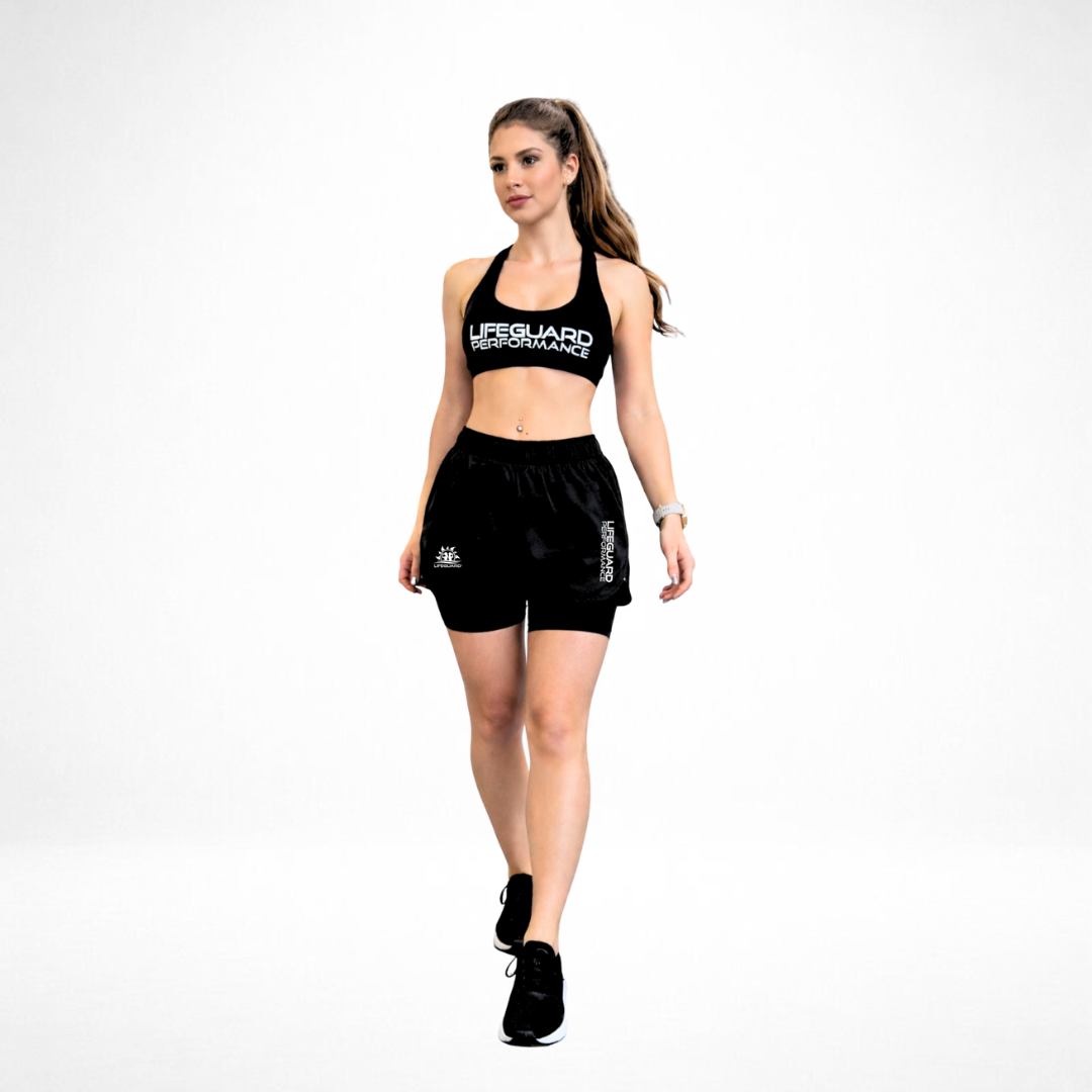 Shorts 2 in 1 Lifeguard® Performance Donna