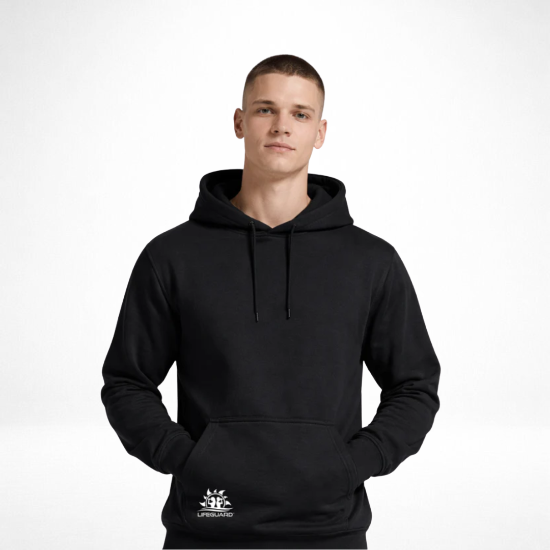 Felpa Performance Lifeguard® con Cappuccio – Nera