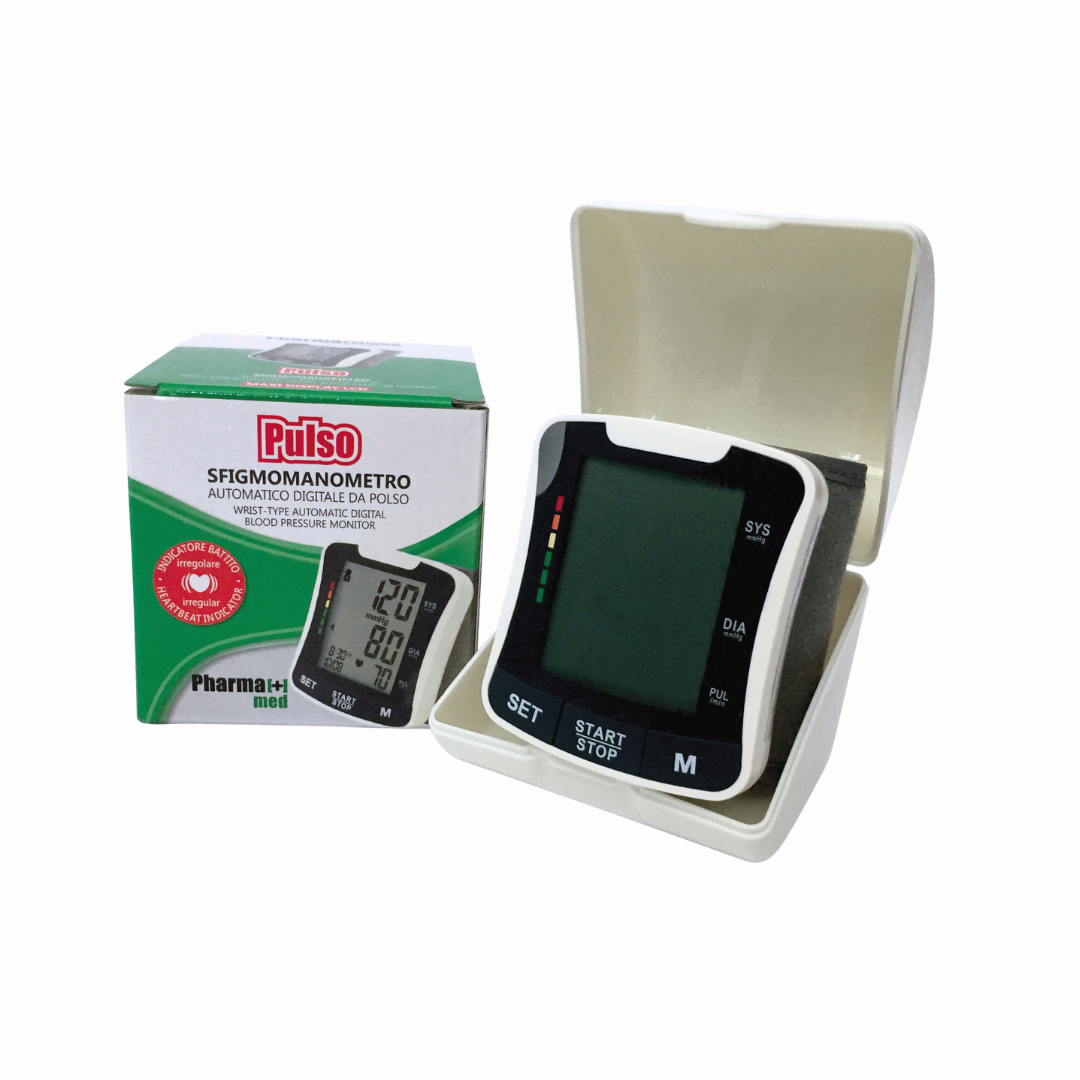 Sfigmomanometro Digitale Automatico da Polso con Memoria