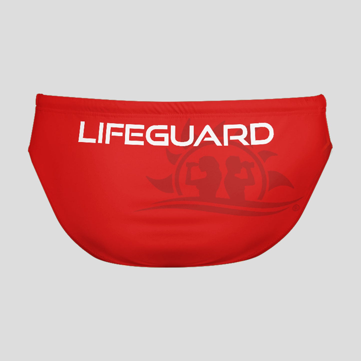 Costume Slip da Bagnino di Salvataggio Rosso - Lifeguard Italia