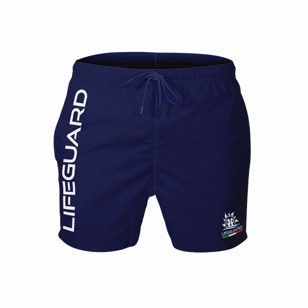 Costume Pantaloncino da Bagnino Lifeguard Uomo Blu