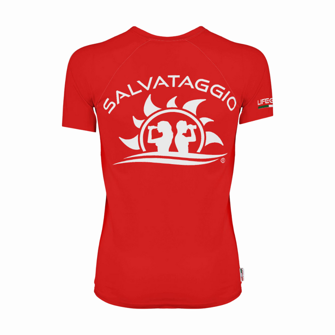 T-shirt Surf da Bagnino Lifeguard® a Maniche Corte