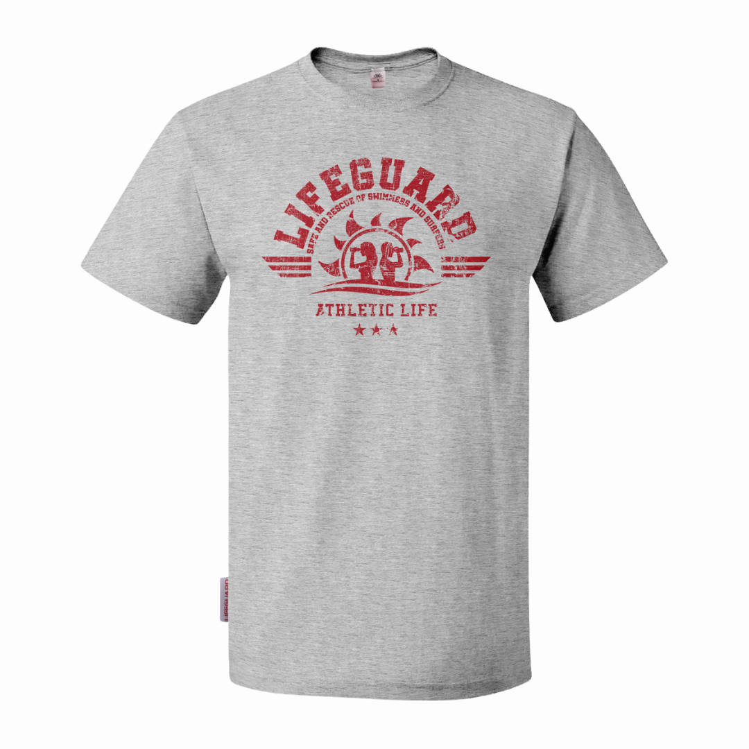 T-shirt Lifeguard® Uomo Grigio Melange