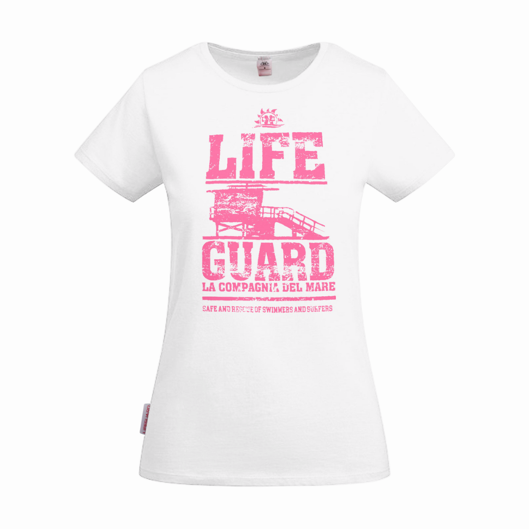 T-shirt Lifeguard® Donna Bianca