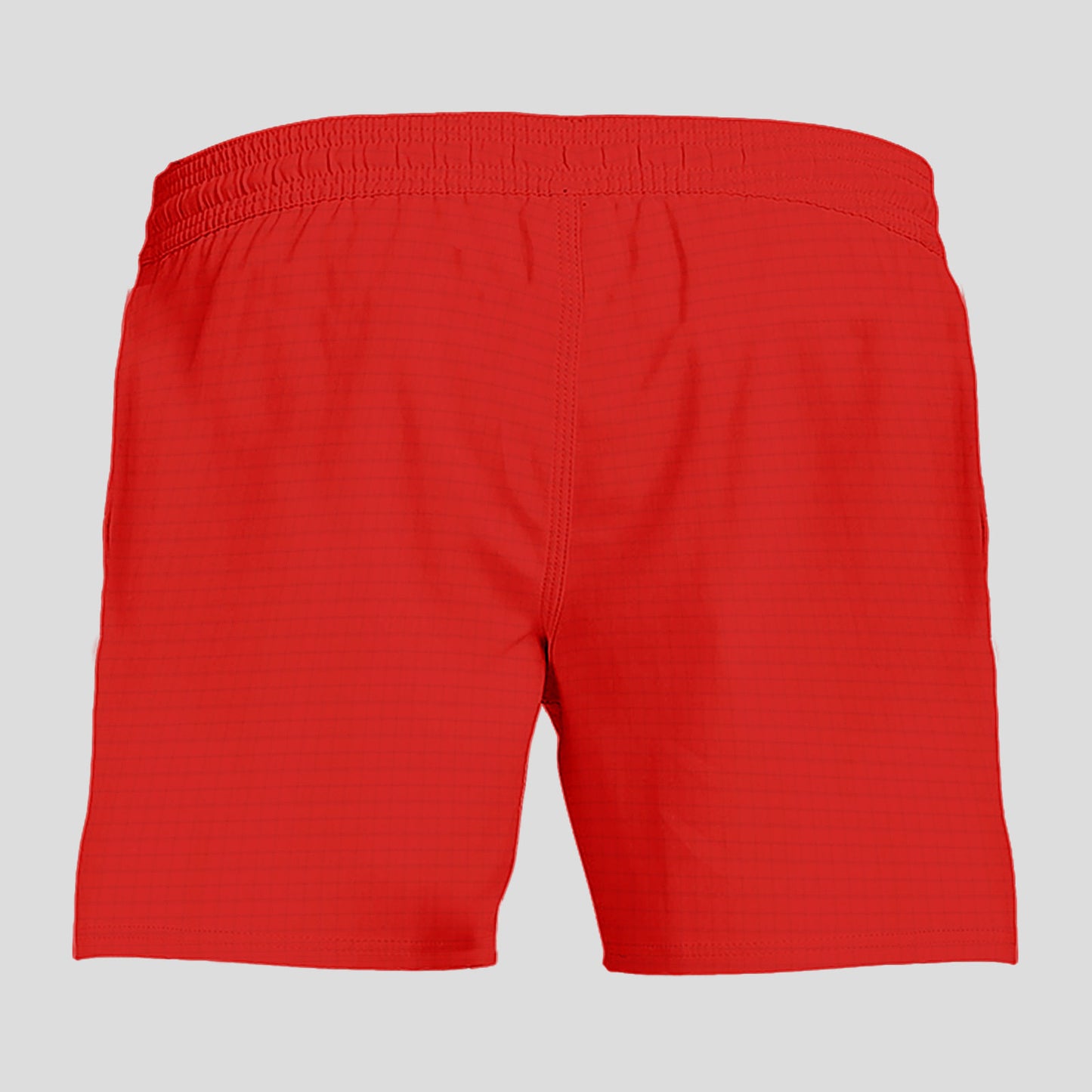 Pantaloncino short bermuda per bagnino di salvataggio e assistente bagnanti per lavoro mare e piscina Lifeguard COL. ROSSO