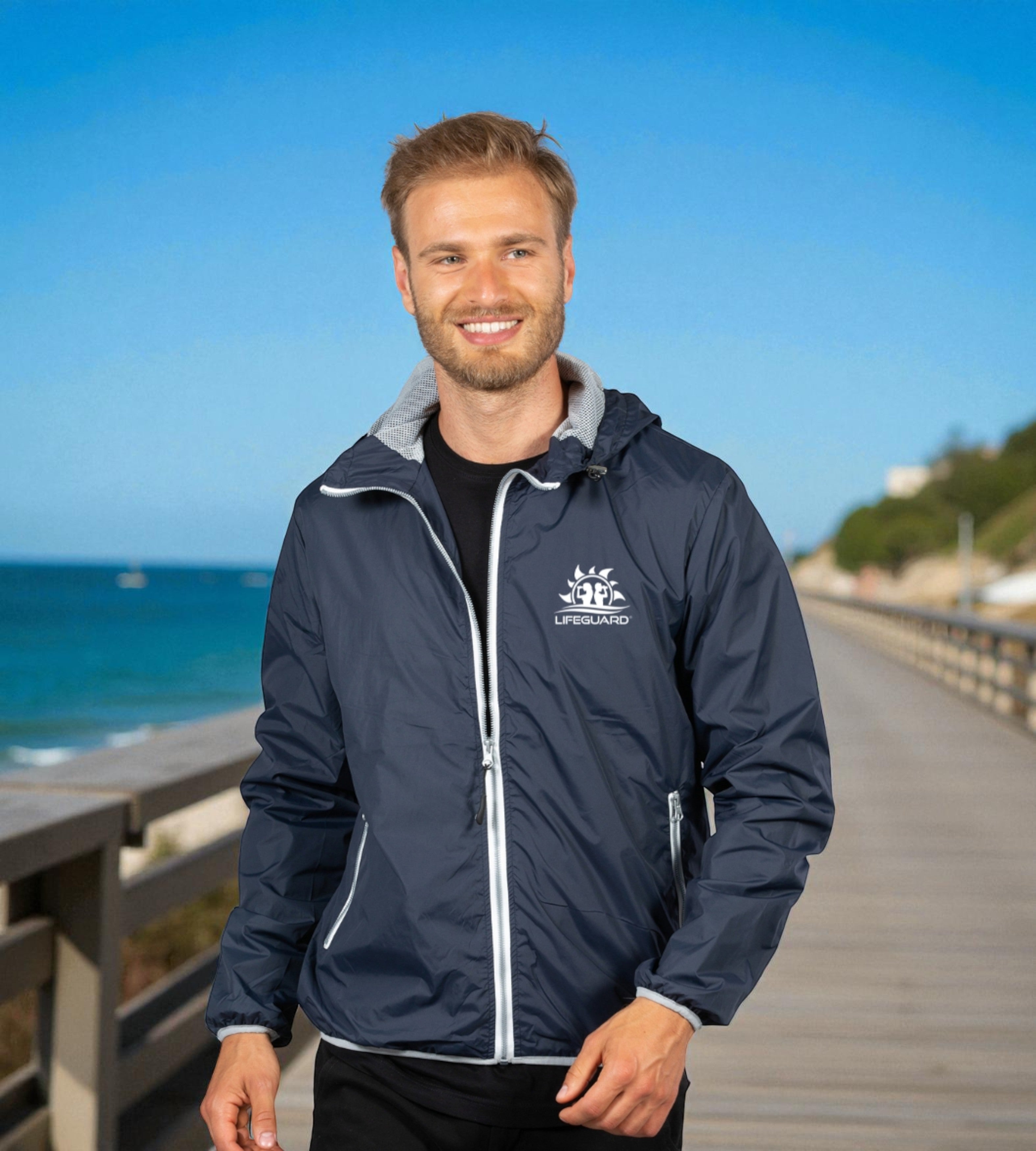 Giubbotto Tecnico Lifeguard Italia® con Cappuccio