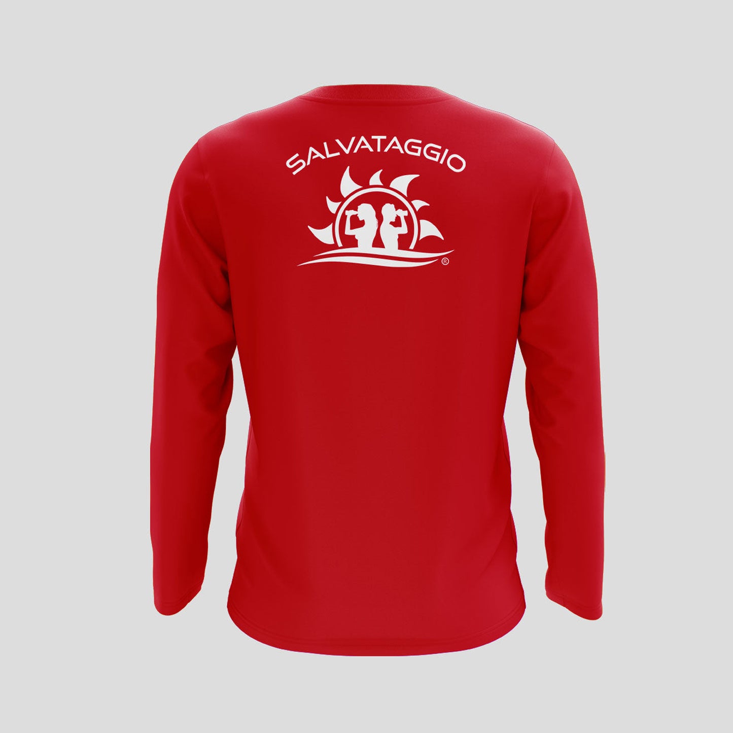 Maglietta da Bagnino a Maniche Lunghe - Lifeguard Italia