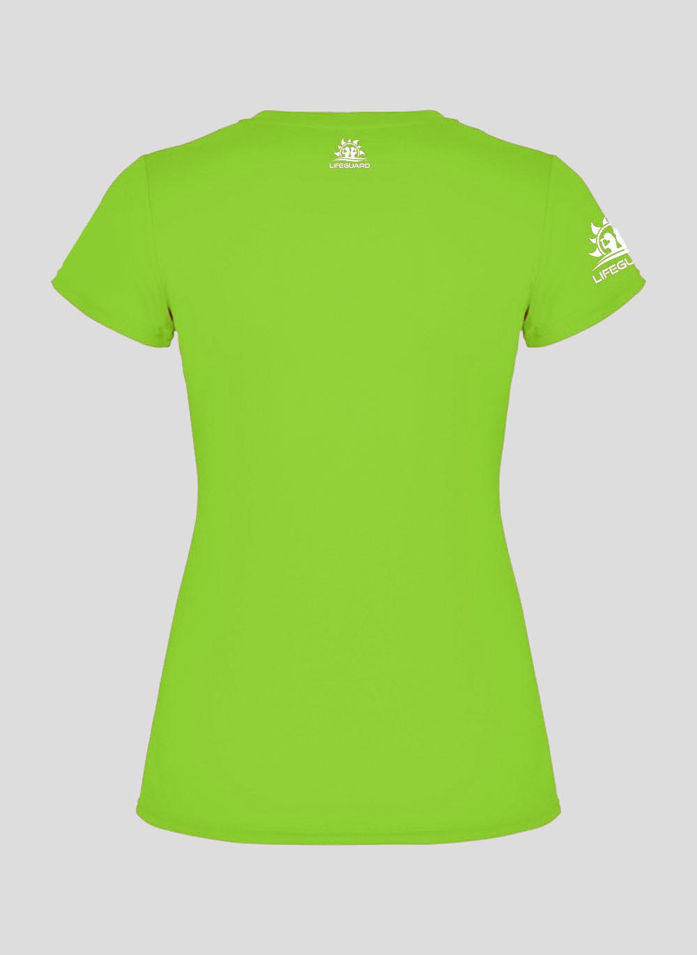 T-shirt maglietta manica corta tessuto tecnico traspirante leggero per sport e tempo libero donna Lifeguard