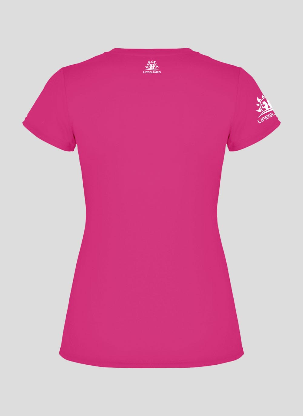 T-shirt maglietta manica corta tessuto tecnico traspirante leggero per sport e tempo libero donna Lifeguard