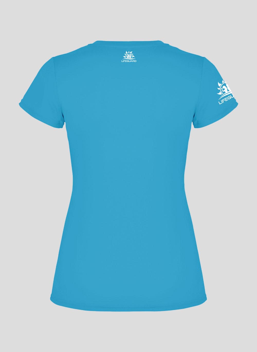 T-shirt maglietta manica corta tessuto tecnico traspirante leggero per sport e tempo libero donna Lifeguard