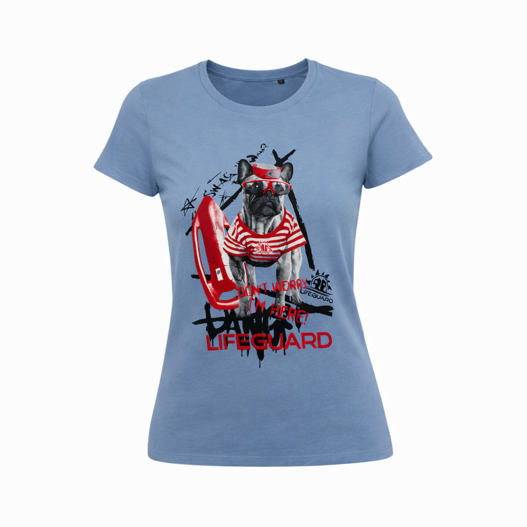 T-Shirt Dog Hero Donna