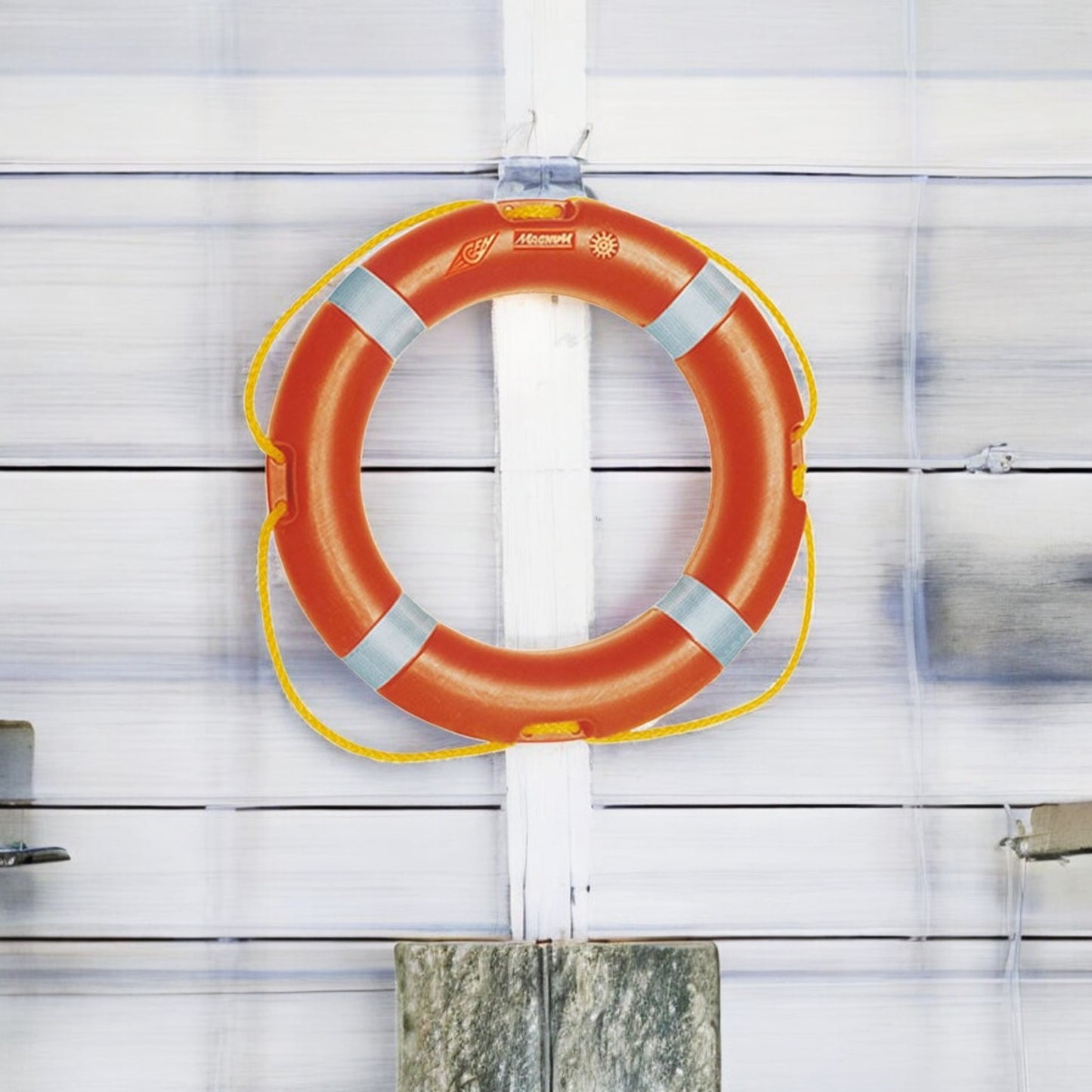 Salvagente anulare omologato – Tondo in plastica dura per mare e piscina