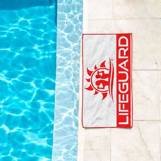 Telo Mare Lifeguard – Asciugamano Grande per Mare e Piscina