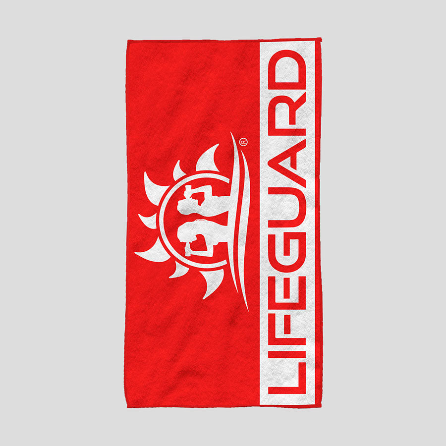 Telo Mare Lifeguard – Asciugamano Grande per Mare e Piscina