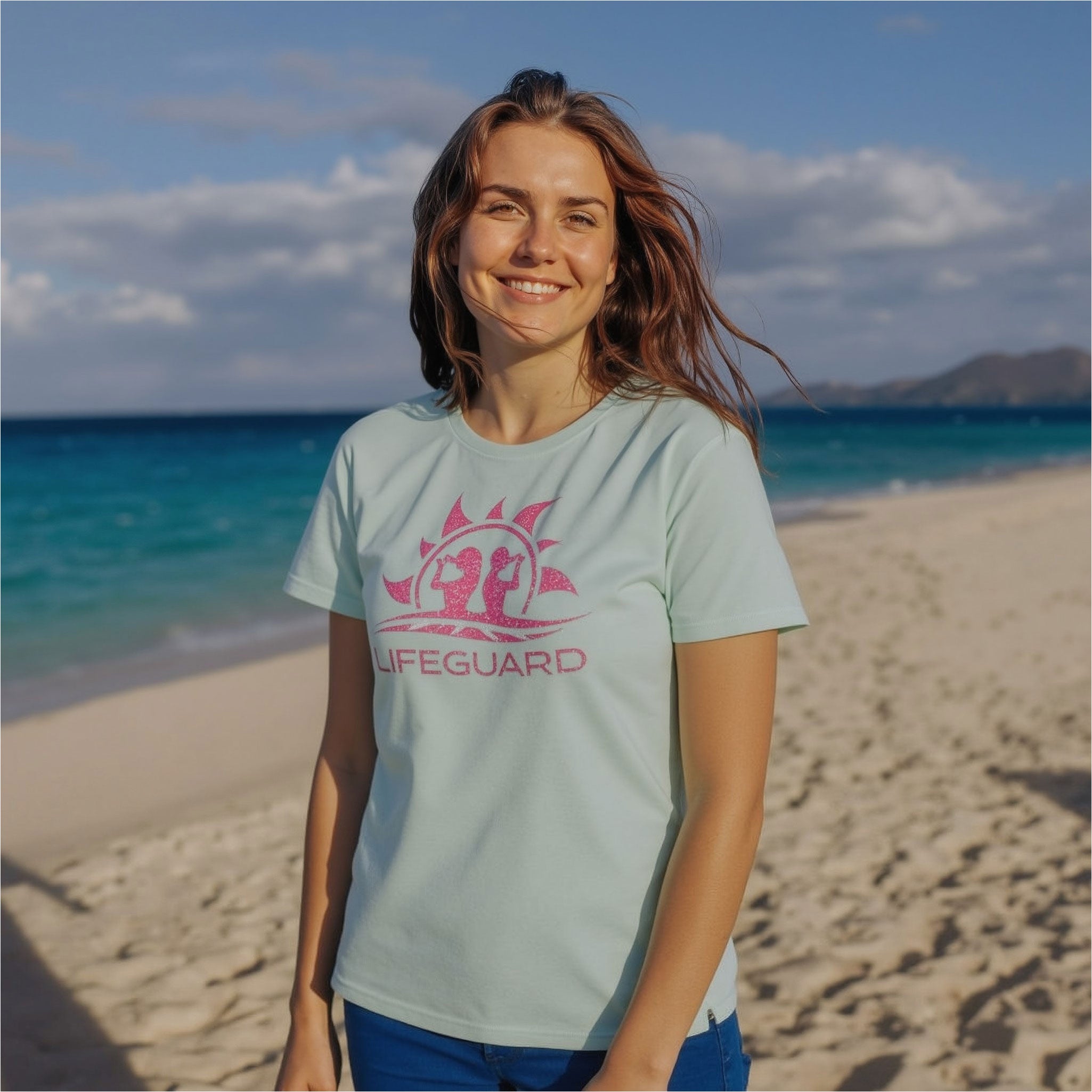 T-shirt Lifeguard® Donna Verde Salvia