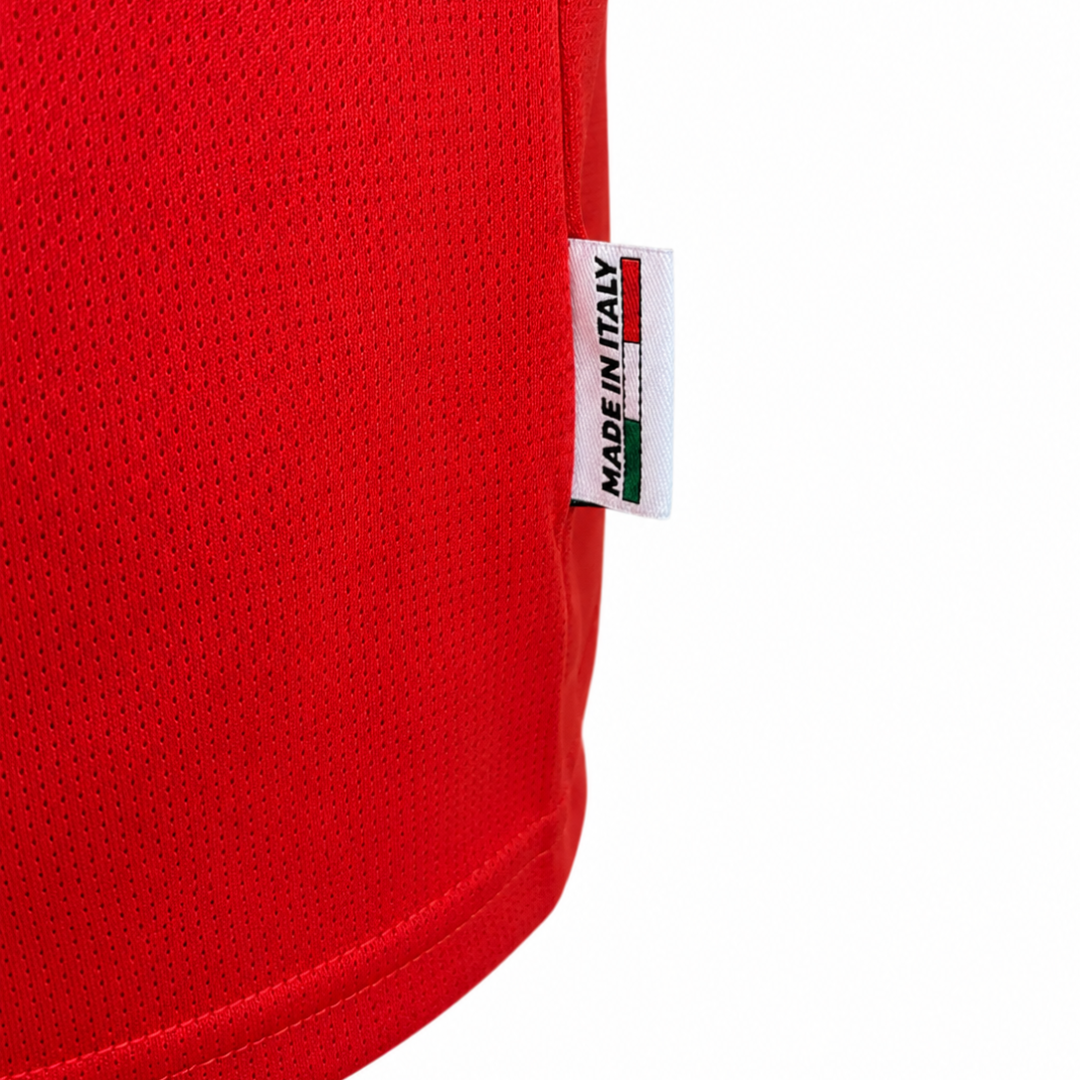 Canotta Smanicata Lifeguard Italia Rossa da Salvataggio – Made in Italy