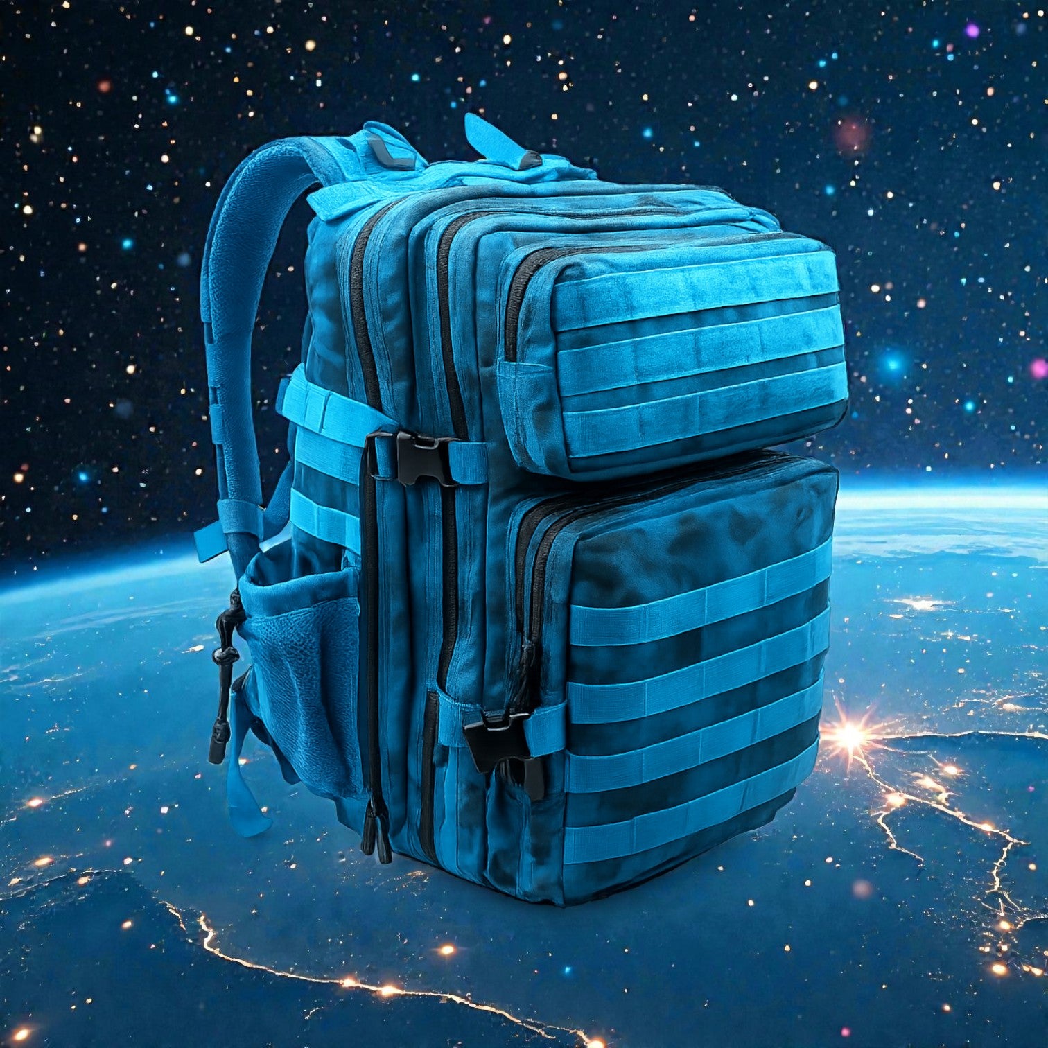 Zaino tattico 45L Galactic Blue