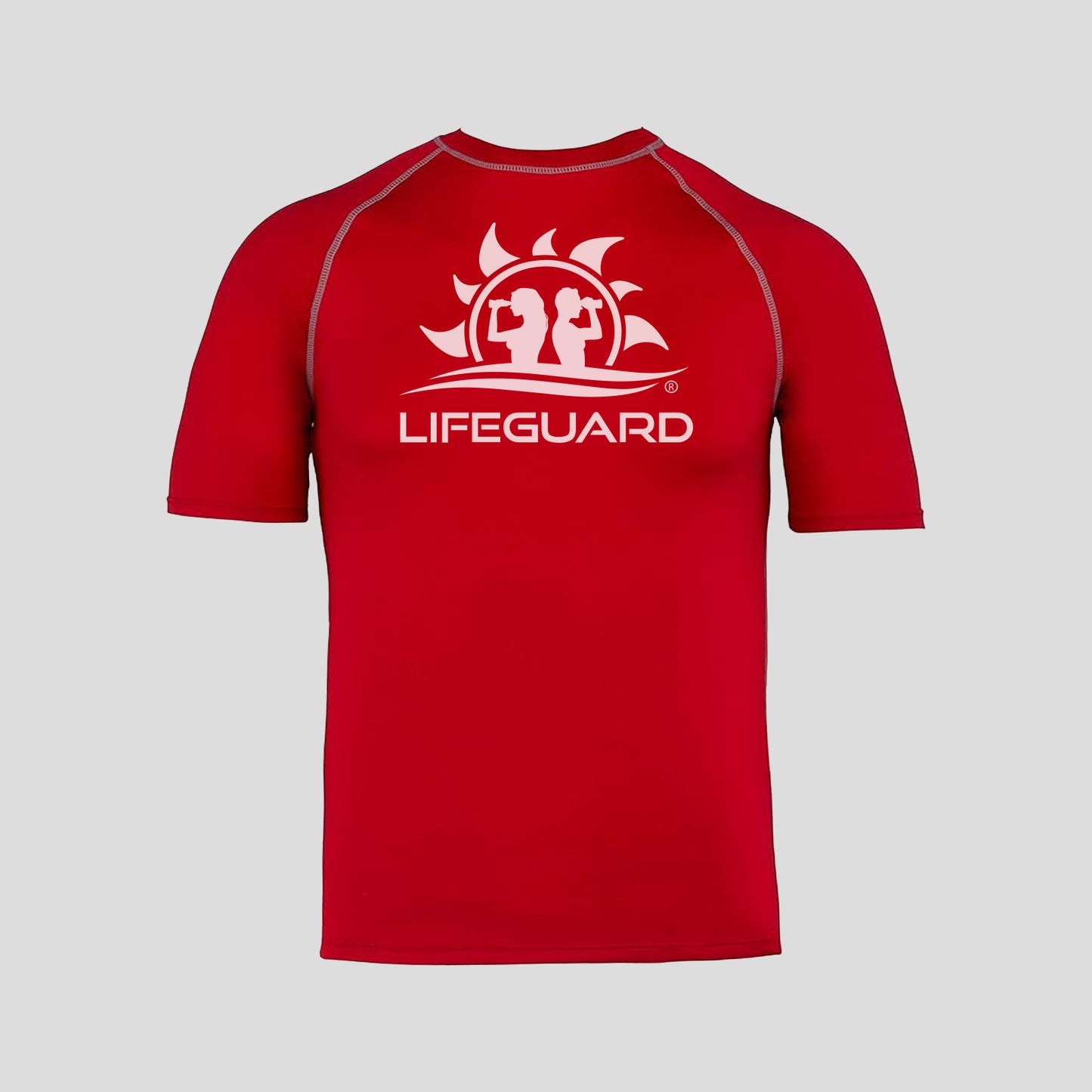 T-shirt da Surf in Tessuto Tecnico ad Asciugatura Rapida - Lifeguard