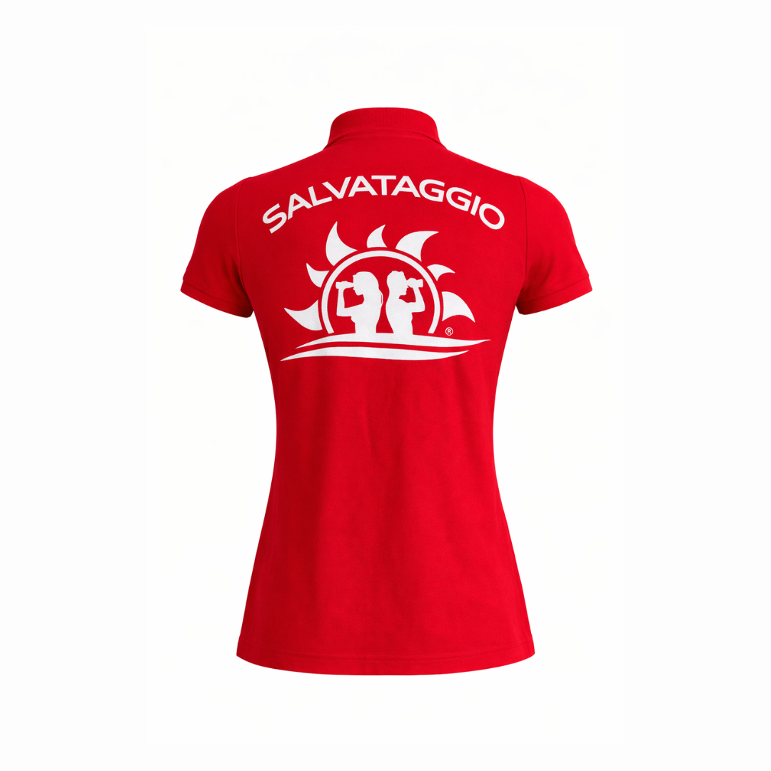 Polo Lifeguard a Maniche Corte Donna
