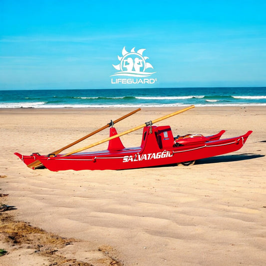 Pattino di Salvataggio REDLIFE Lifeguard – Moscone con Ruote per Mare