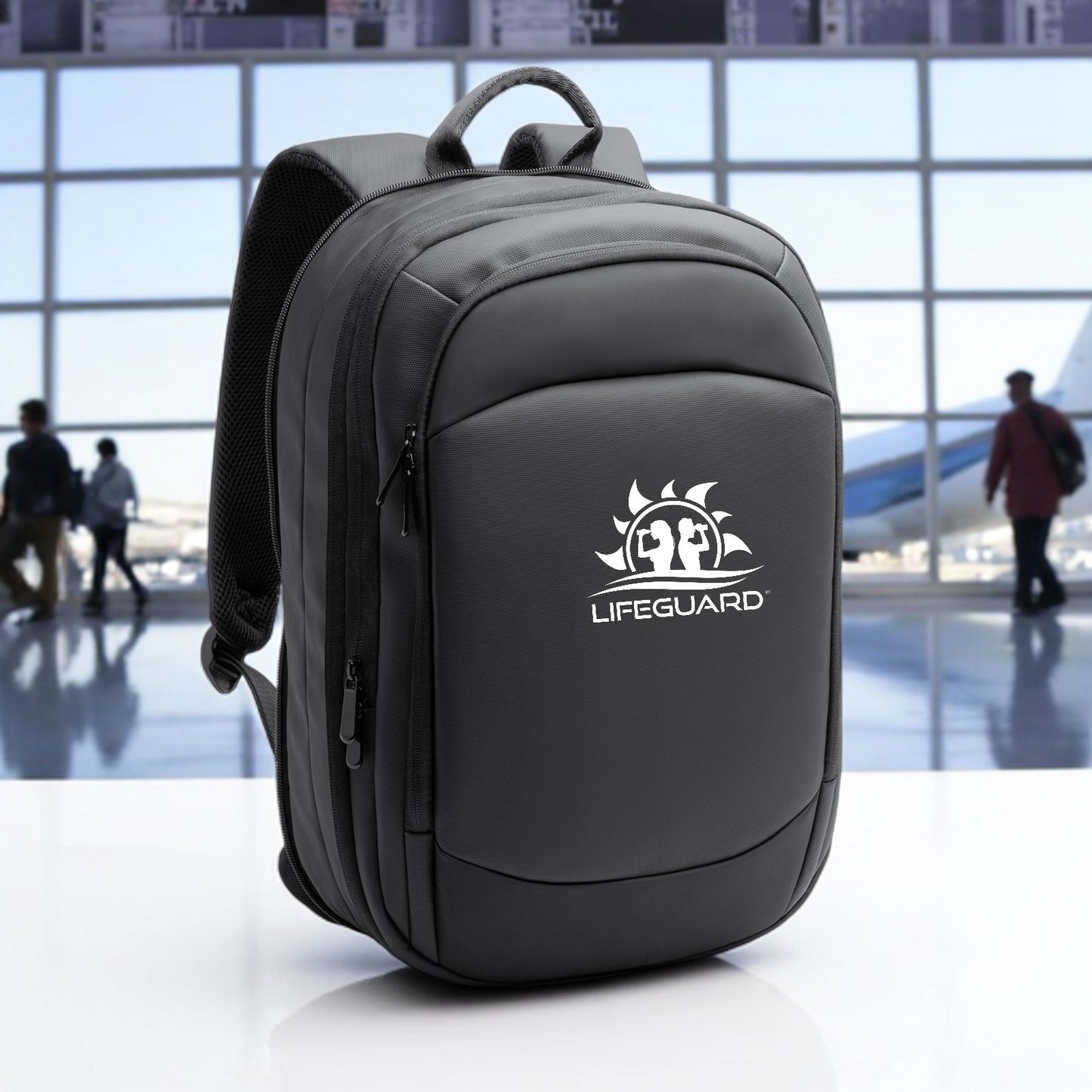 Zaino waterproof da viaggio e lavoro – Nero elegante e resistente