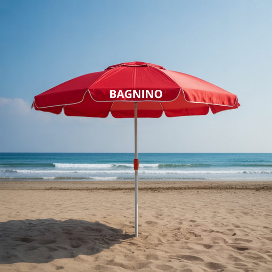 Ombrellone da Assistente Bagnanti Lifeguard – Professionale, Resistente e Visibile