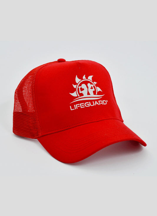 Cappello Lifeguard (rosso/rosso)