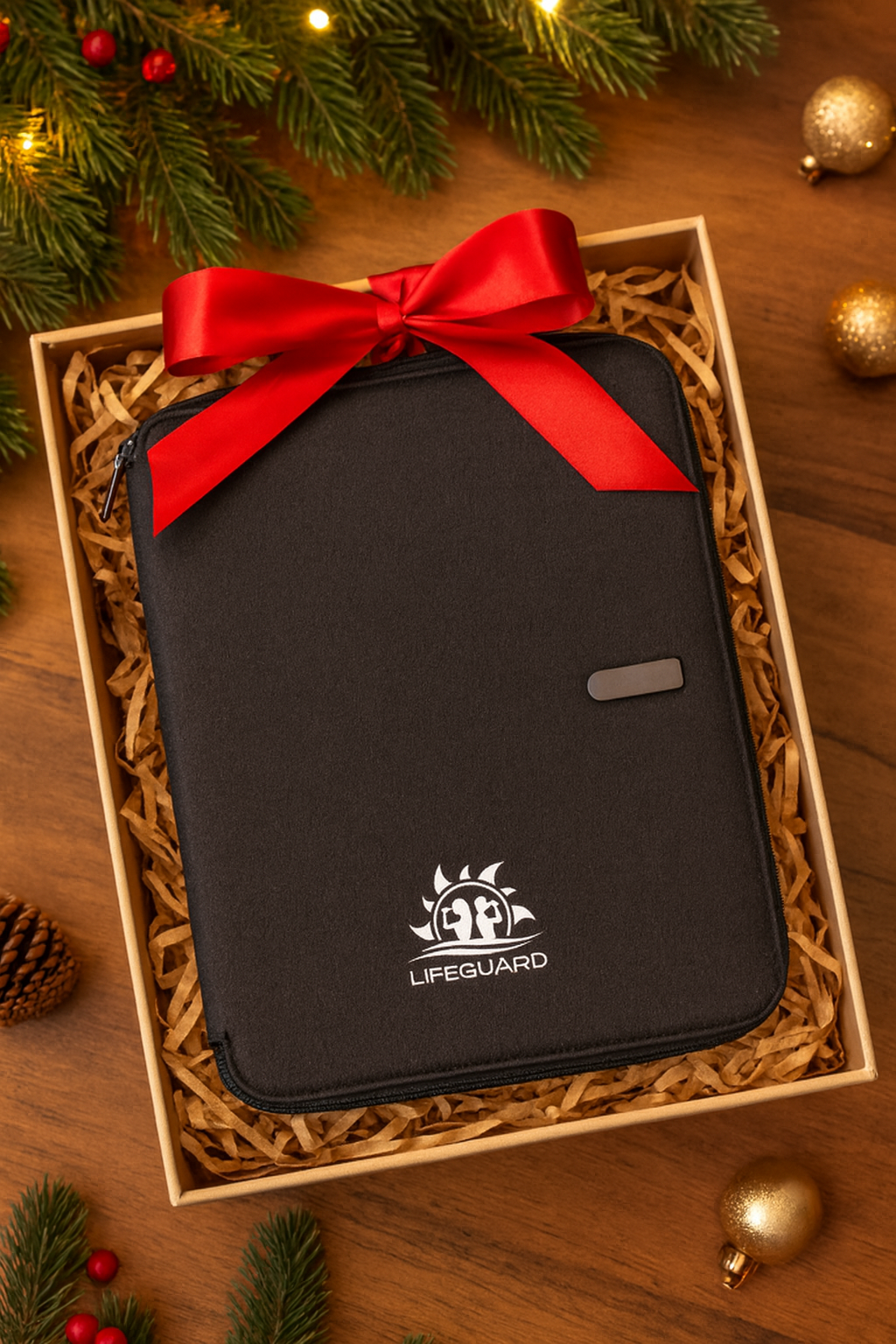 Cartella Organizer con Blocco Notes A4 con Zip - Lifeguard