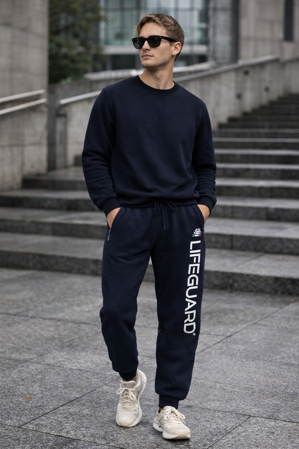 Pantalone Fleece Lifeguard® Uomo – Navy