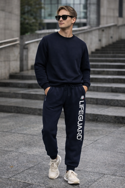Pantalone Lifeguard® Fleece Premium – Navy Blue Unisex