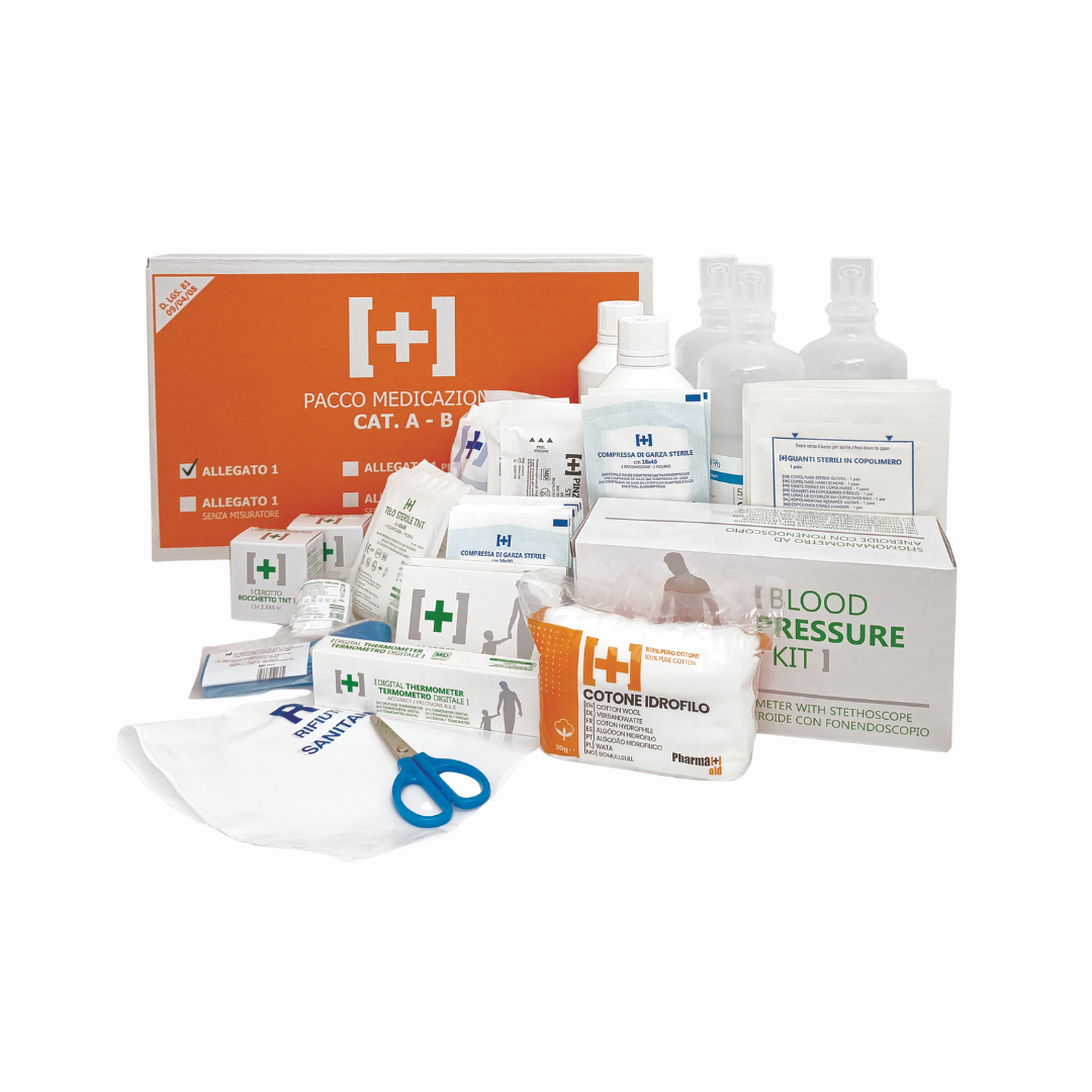 Pacco Reintegro Pronto Soccorso AB All.1 D.M. 388/2003