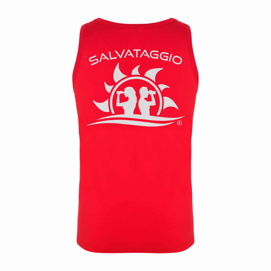 Canotta Bagnino Lifeguard Unisex in Cotone