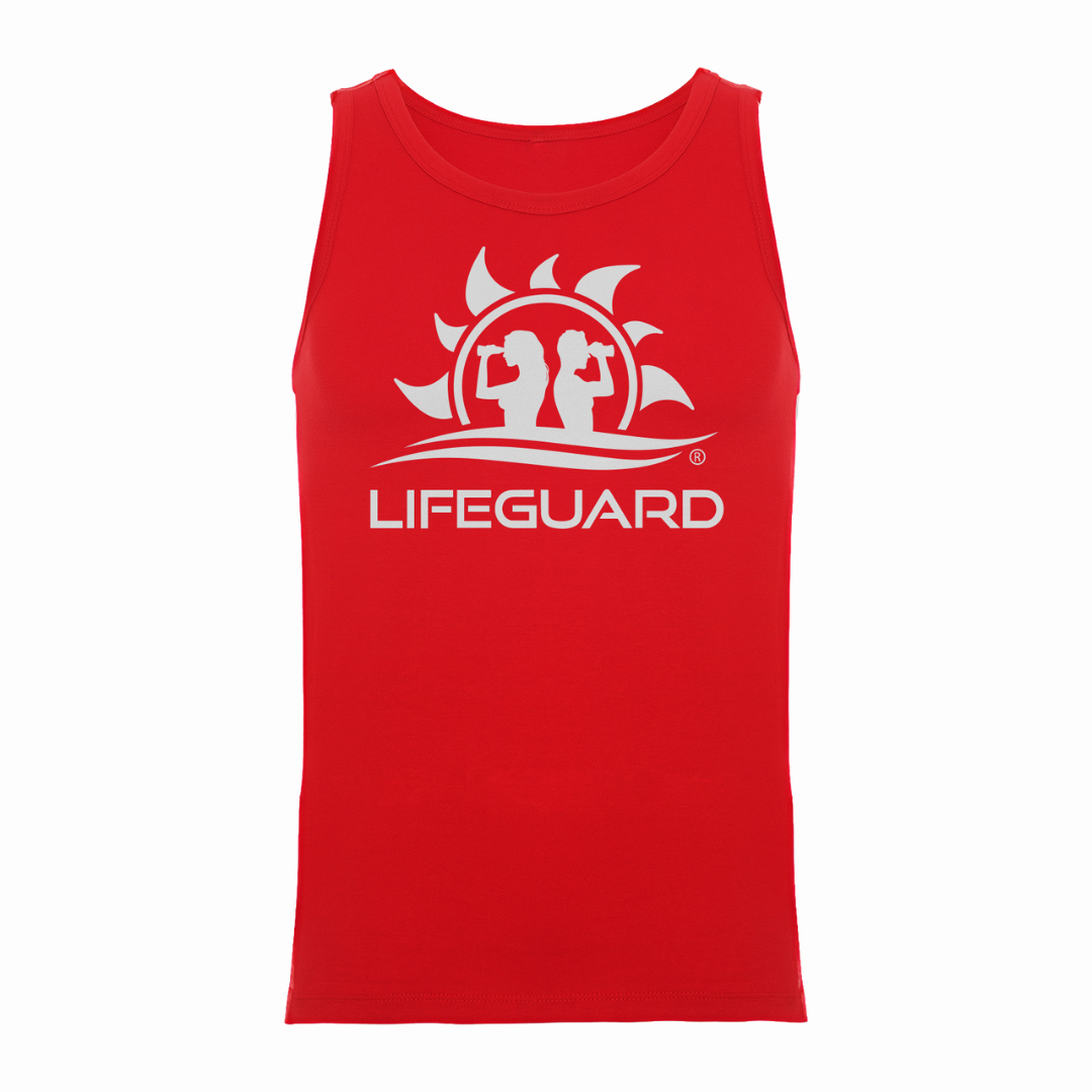 Canotta Bagnino Lifeguard Unisex in Cotone