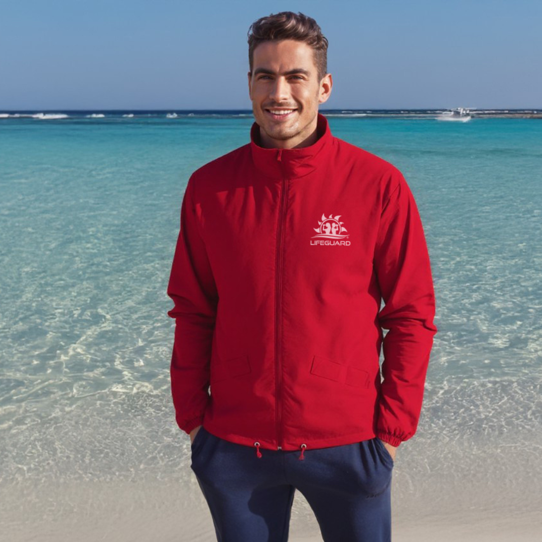 Giacca K-Way da Bagnino Lifeguard Impermeabile