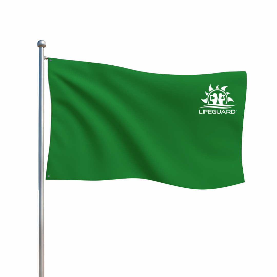 Bandiera Verde di Salvataggio Lifeguard®
