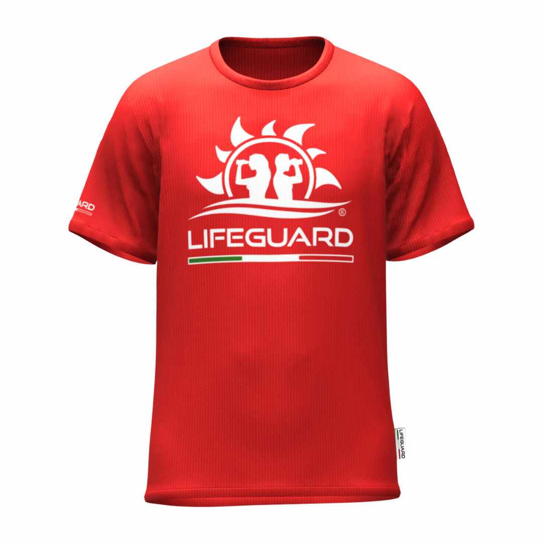 T-shirt da Bagnino Lifeguard Italia Unisex