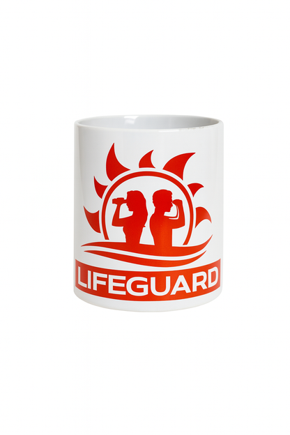 Tazza in Ceramica Lifeguard – Coffee Cup per Pausa e Relax