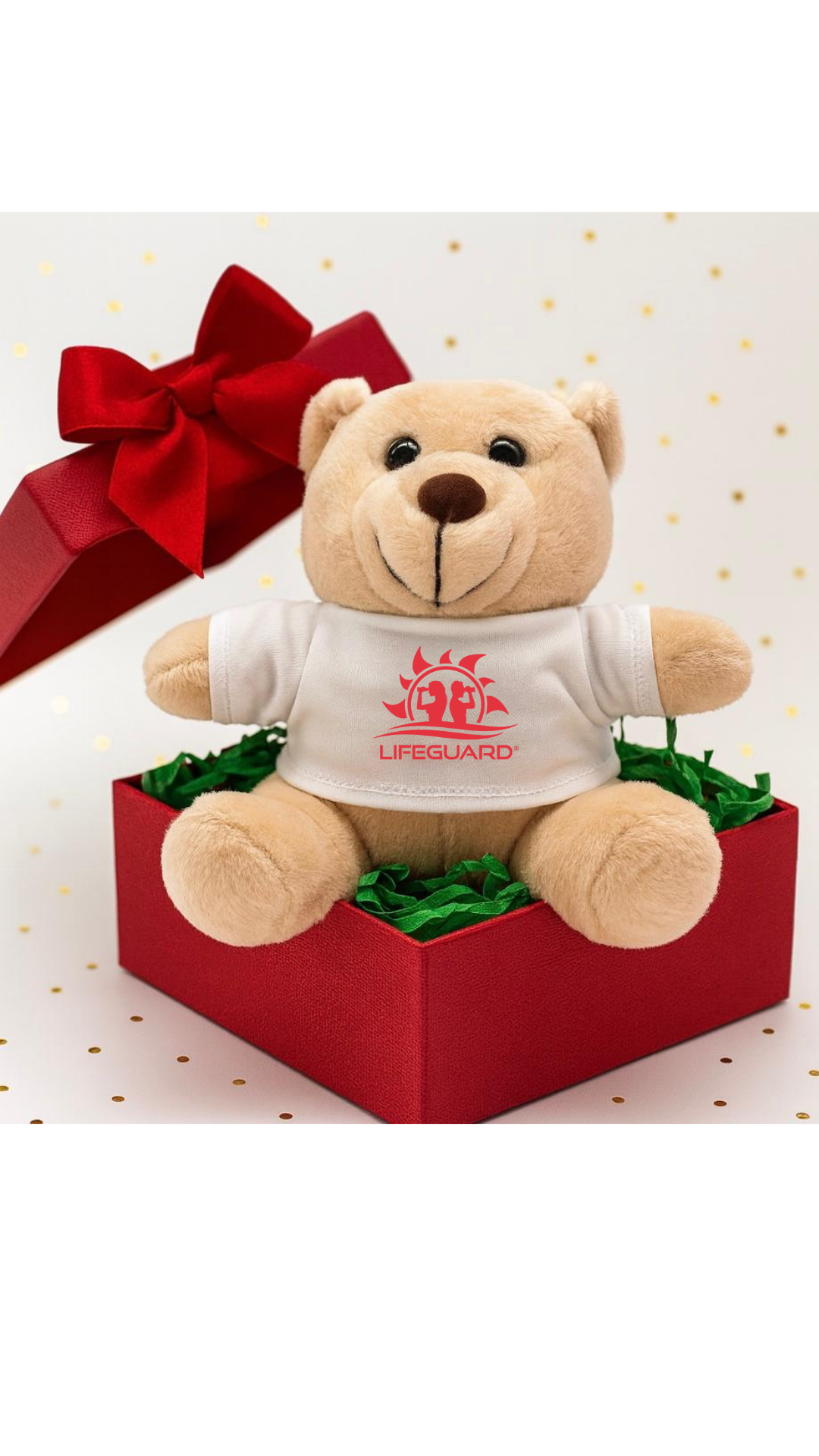 Orsetto Mascotte Lifeguard – Peluche per Bagnini e Assistenti Bagnanti