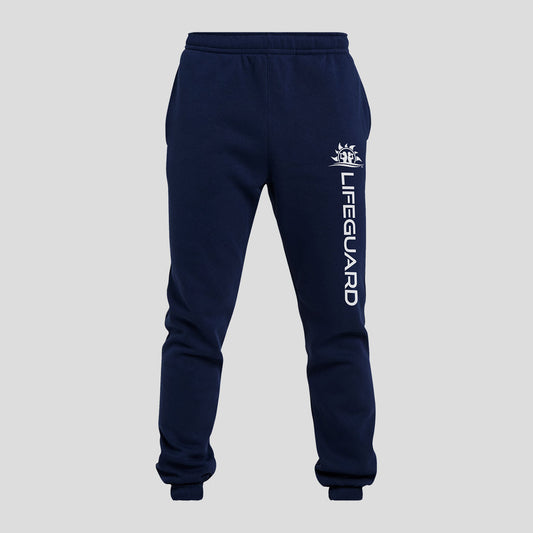 Pantalone tuta per bagnino di salvataggio assistente bagnanti per lavoro sport e tempo libero mare e piscina blu Lifeguard