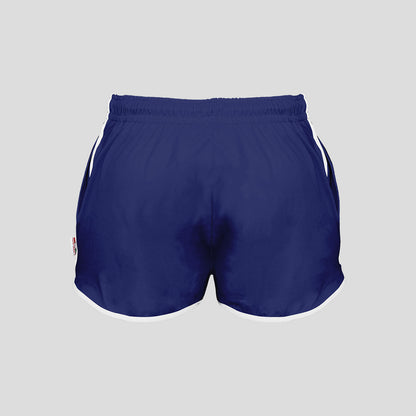 Pantaloncino short bermuda Donna Blu bagnino di salvataggio assistente bagnanti per lavoro e sport mare e piscina Lifeguard