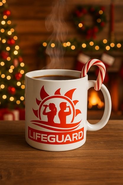 Tazza in Ceramica Lifeguard – Coffee Cup per Pausa e Relax