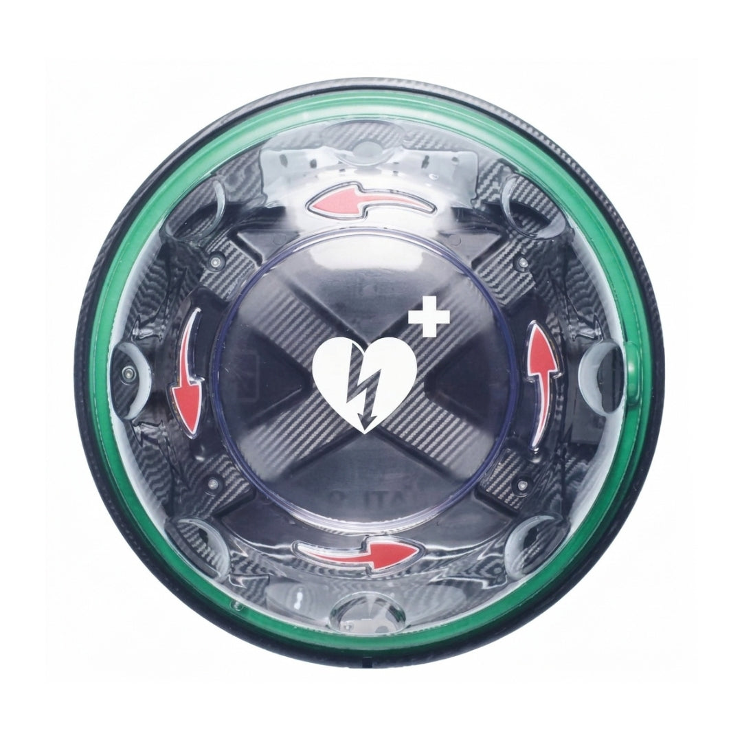 Teca Allarmata Rotaid Solid Plus per Defibrillatore DAE da Parete