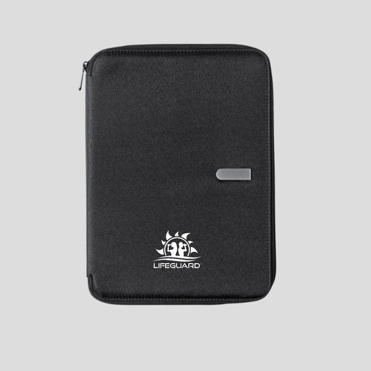 Cartella Organizer con Blocco Notes A4 con Zip - Lifeguard