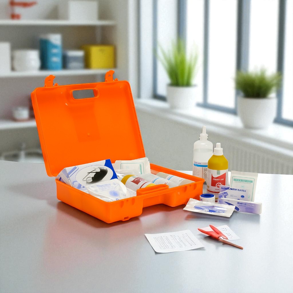 Kit di Primo Soccorso Professionale Lifeguard® in Valigetta Medica Completa